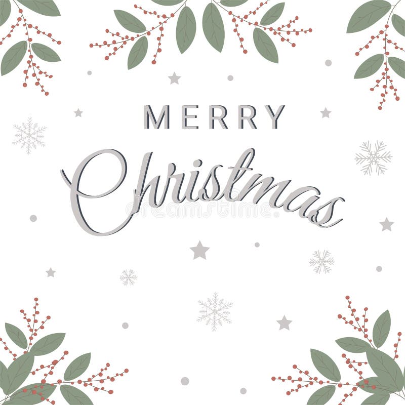 Merry Christmas Cuadrado Tarjeta De Saludo Con Estrellas De Copos De Nieve Y Ramas De Ilex. Perfecto Para Banners O Fondos. Ilustración del Vector - Ilustración de cepillo, ramificaciones: 233504525 Merry Christmas Cuadrado Tarjeta De Saludo Con Estrellas De Copos De Nieve Y Ramas De Ilex. Perfecto Para Banners O Fondos. Ilustración del Vector - Ilustración de cepillo, ramificaciones: 233504525