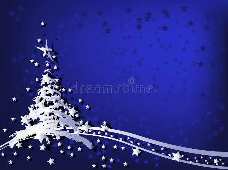 Merry Christmas and Happy New Year vector illustration