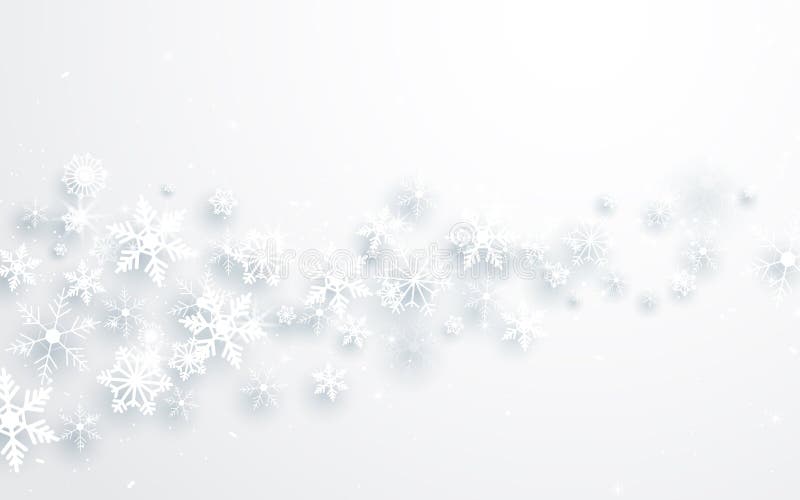 Merry Christmas and Happy new year. Abstract snowflakes background royalty free illustration Merry Christmas and Happy new year. Abstract snowflakes background royalty free illustration