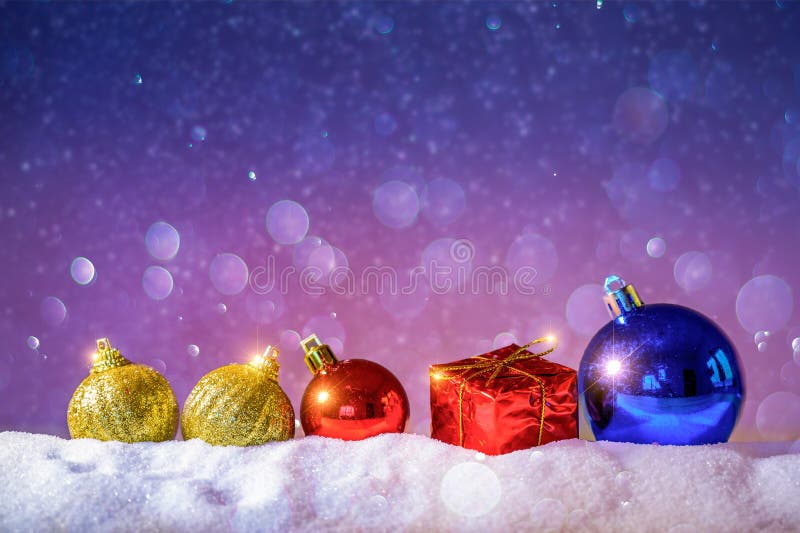 Merry christmas and happy new year greeting background. Christmas Lantern On Snow With Fir royalty free stock photos Merry christmas and happy new year greeting background. Christmas Lantern On Snow With Fir royalty free stock photos