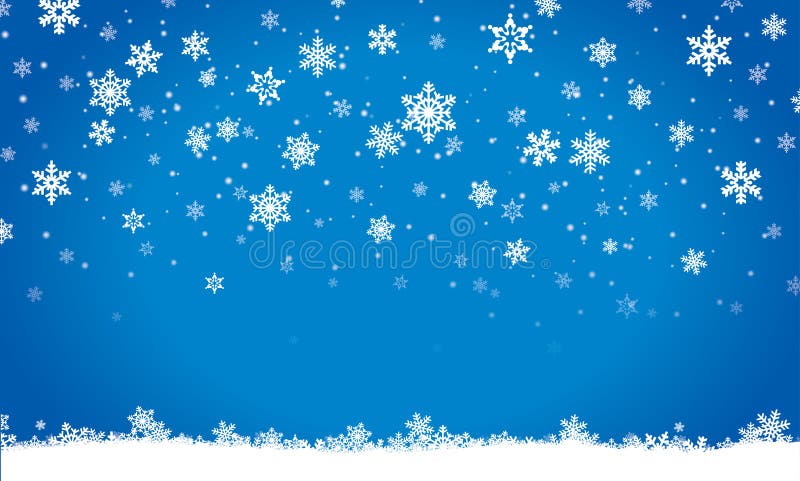 Merry christmas, invitation, postcard, background, winter, decoration. Merry christmas, falling snow on blue background invitation, postcard, winter, decoration royalty free illustration Merry christmas, invitation, postcard, background, winter, decoration. Merry christmas, falling snow on blue background invitation, postcard, winter, decoration royalty free illustration