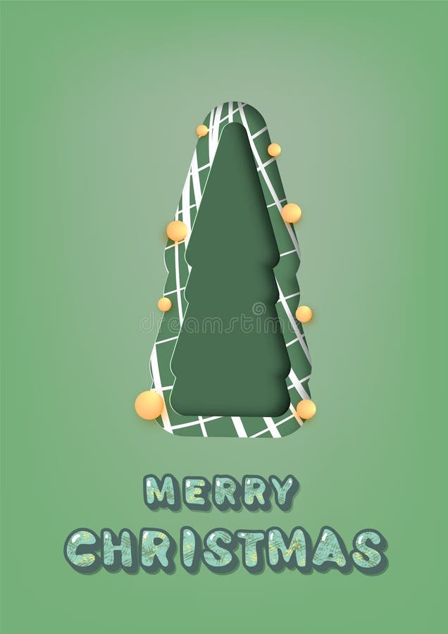 Merry Christmas Lettering Banner Web Social Media Stock Illustrations ...