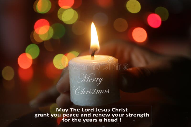 Merry Christmas. May The Lord Jesus Christ grant you peace and renew your strength for the years ahead.