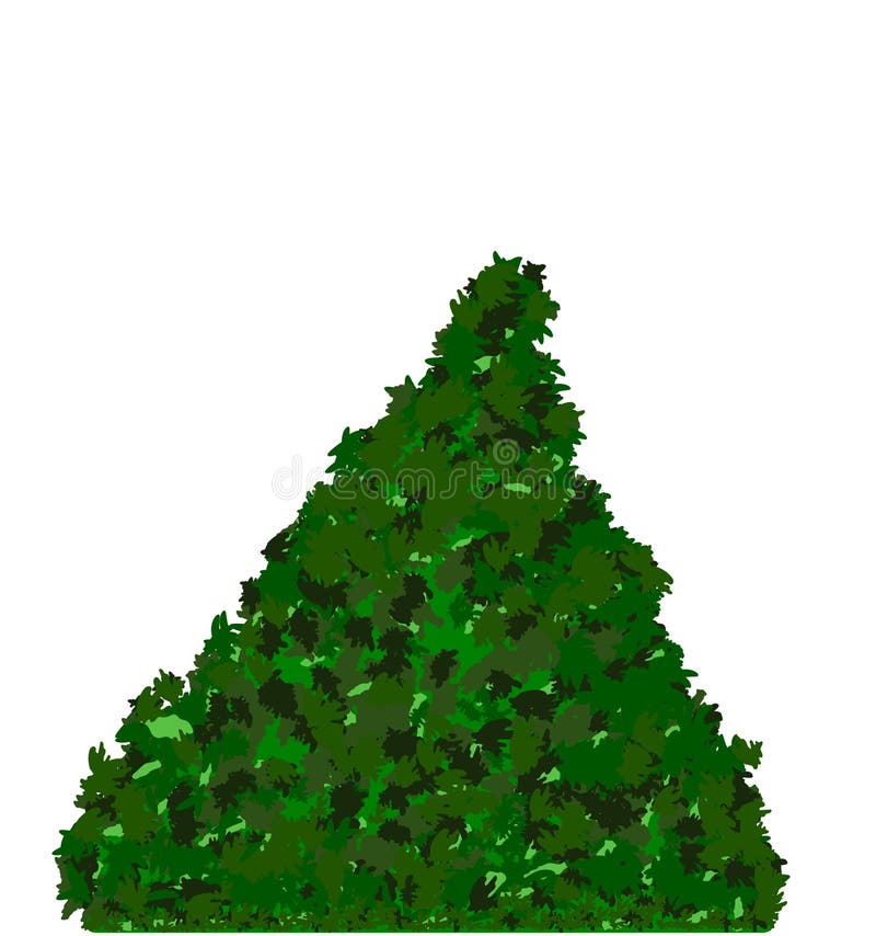 Merry Christmas Tree plain isolated space for your texts and objects and decoration Plain clean vector illustration computer graphic design Background wallpaper. Plain objects vectors