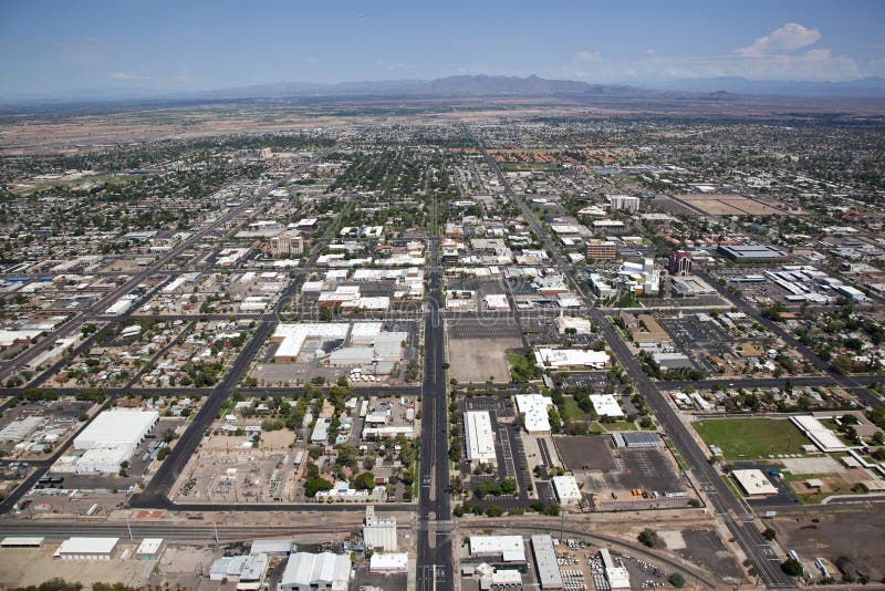 Mesa, Arizona Skyline stock photo. Image of reservation 26367936