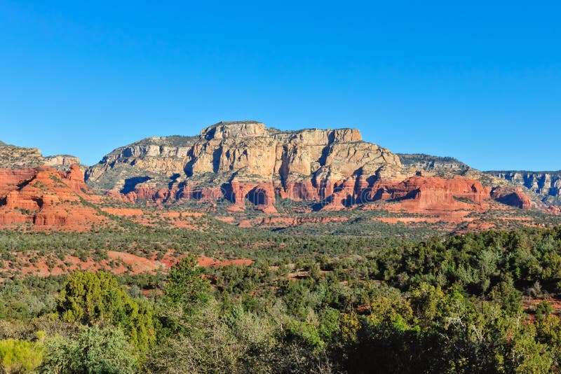 Mesa rock formation Arizona