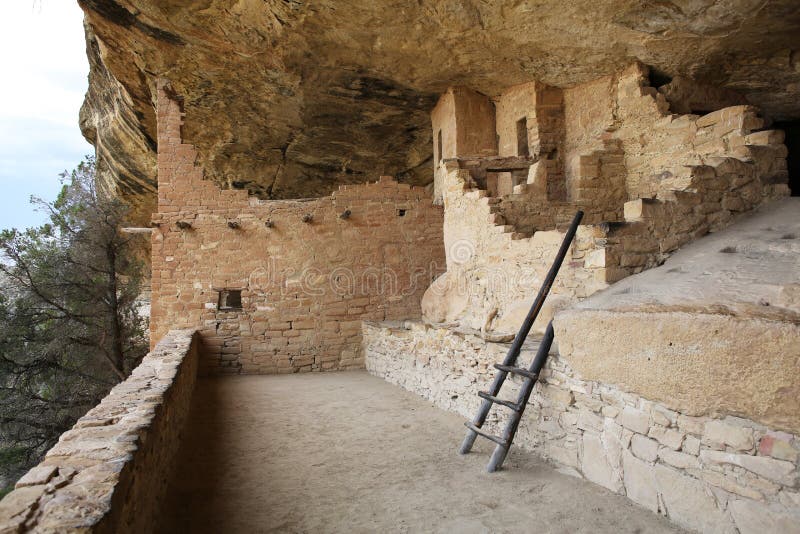 Mesa Verde National Park en Colorado, los E.E.U.U. imagen de archivo libre de regalías Mesa Verde National Park en Colorado, los E.E.U.U. imagen de archivo libre de regalías