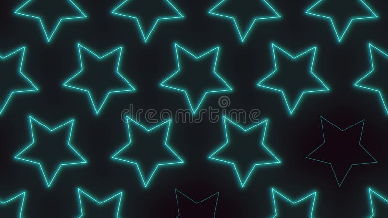Dynamic blue star pattern on dark background stock illustration