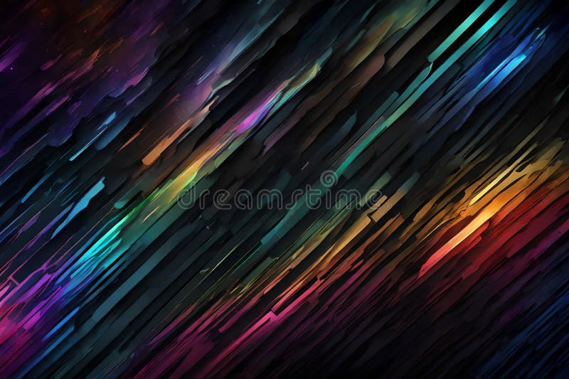 A mesmerizing mixture of RGB colors swirling and merging over a dark background. Abstract art featuring vibrant hues in dynamic stock illustration