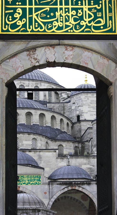 The Sultan Ahmed Mosque (Turkish: Sultanahmet Camii) is a historical mosque in Istanbul, the largest city in Turkey and the capital of the Ottoman Empire (from 1453 to 1923). The mosque is one of several mosques known as the Blue Mosque for the blue tiles adorning the walls of its interior. It was built between 1609 and 1616, during the rule of Ahmed I. Like many other mosques, it also comprises a tomb of the founder, a madrasah and a hospice. The Sultan Ahmed Mosque has become one of the greatest tourist attractions of Istanbul. The historic areas of Istanbul were added to the UNESCO World Heritage List in 1985. The Sultan Ahmed Mosque (Turkish: Sultanahmet Camii) is a historical mosque in Istanbul, the largest city in Turkey and the capital of the Ottoman Empire (from 1453 to 1923). The mosque is one of several mosques known as the Blue Mosque for the blue tiles adorning the walls of its interior. It was built between 1609 and 1616, during the rule of Ahmed I. Like many other mosques, it also comprises a tomb of the founder, a madrasah and a hospice. The Sultan Ahmed Mosque has become one of the greatest tourist attractions of Istanbul. The historic areas of Istanbul were added to the UNESCO World Heritage List in 1985.