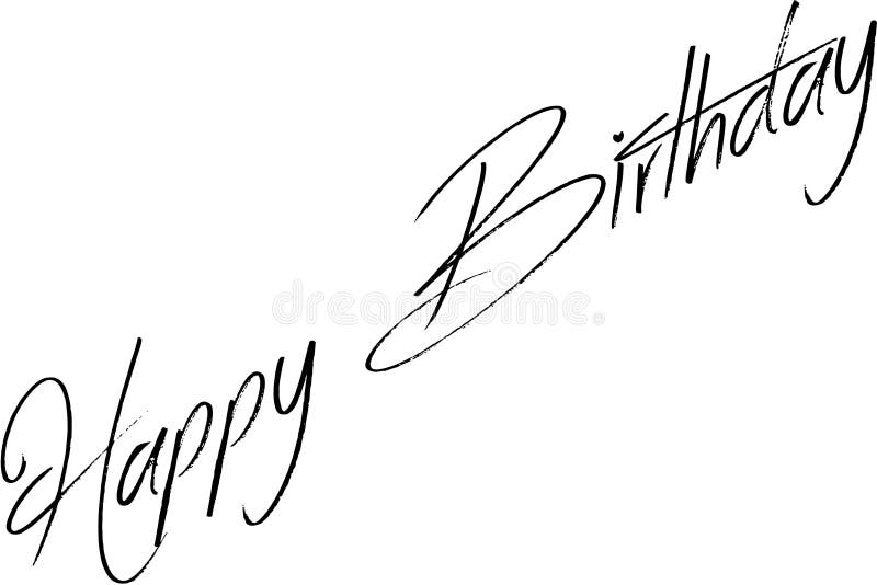 Message Avec Texte De Joyeux Anniversaire Illustration De Vecteur Illustration Du Avec Message