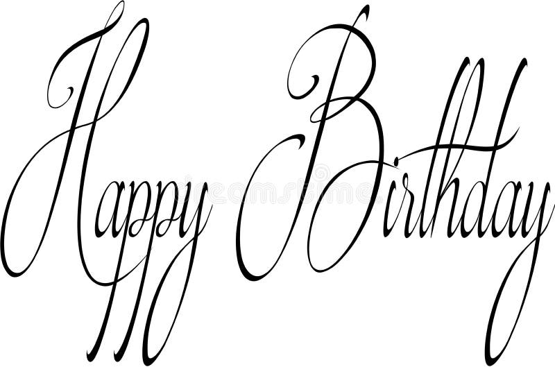 Message Avec Texte De Joyeux Anniversaire Illustration De Vecteur Illustration Du Joyeux Avec