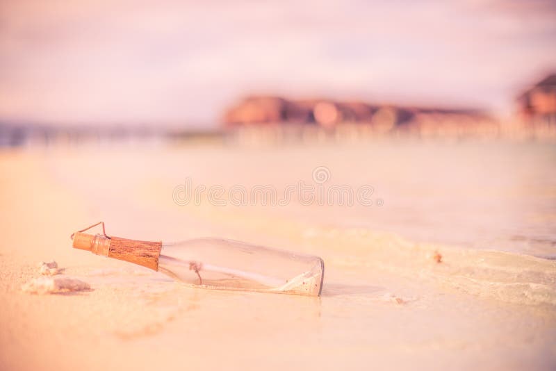 Message in a bottle stock photo Message in a bottle stock photo
