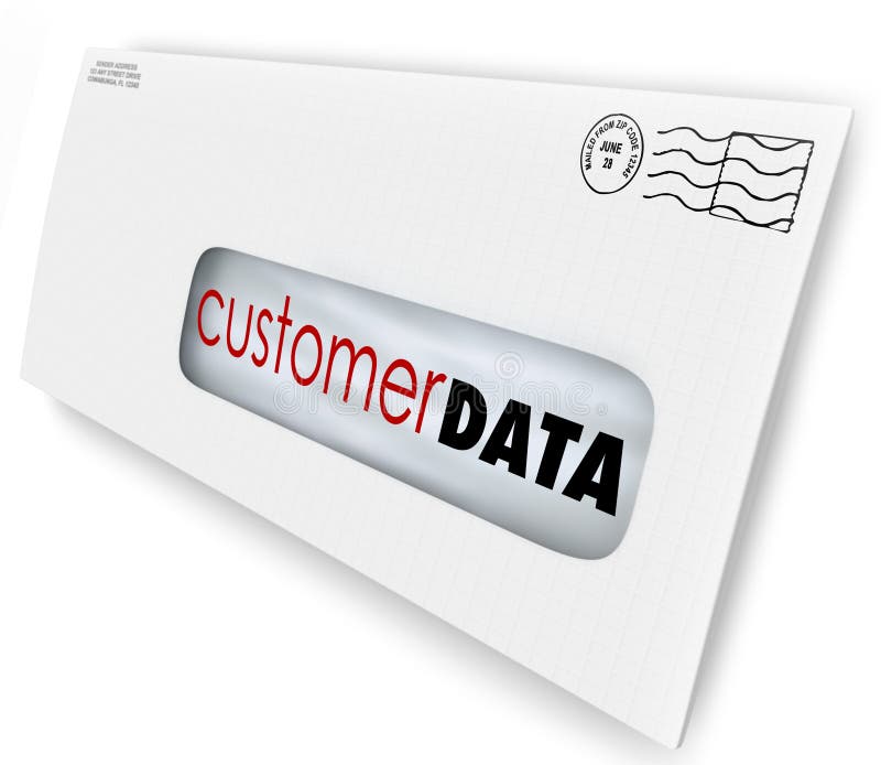 Download Message De Publicité De Vente De Campagne De Courrier Direct De Données De Client Illustration Stock - Illustration du démo, données: 45364047