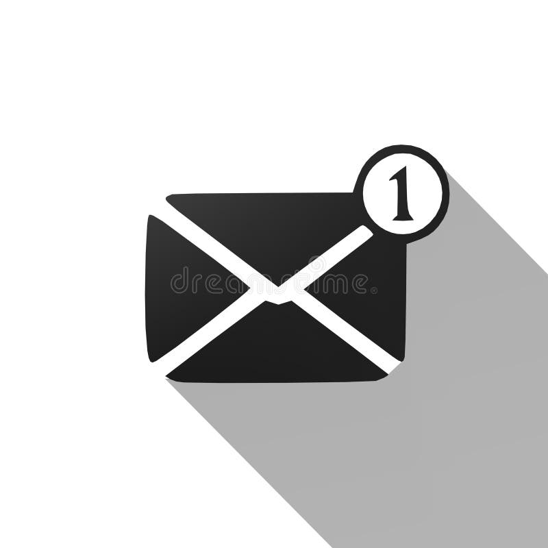 Message icon,sign,best 3D illustration royalty free illustration