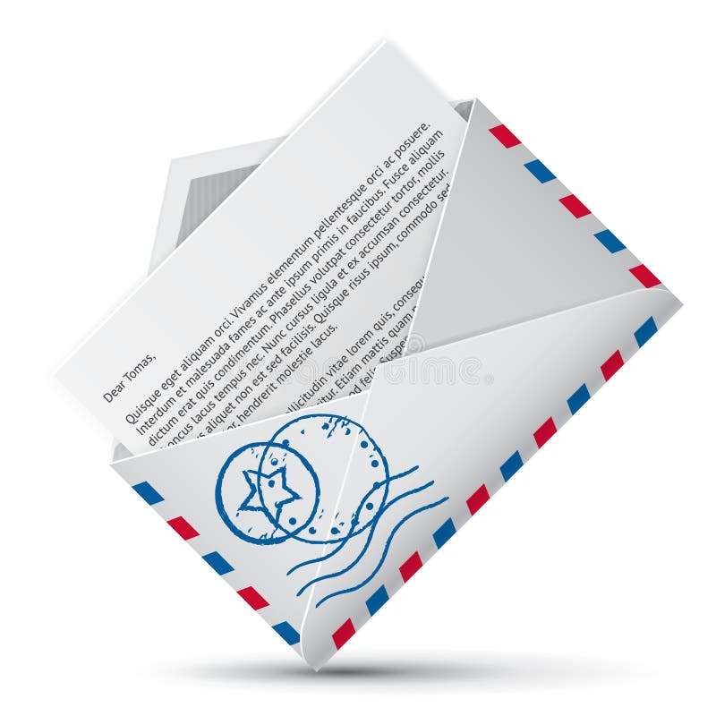 Message icon stock illustration