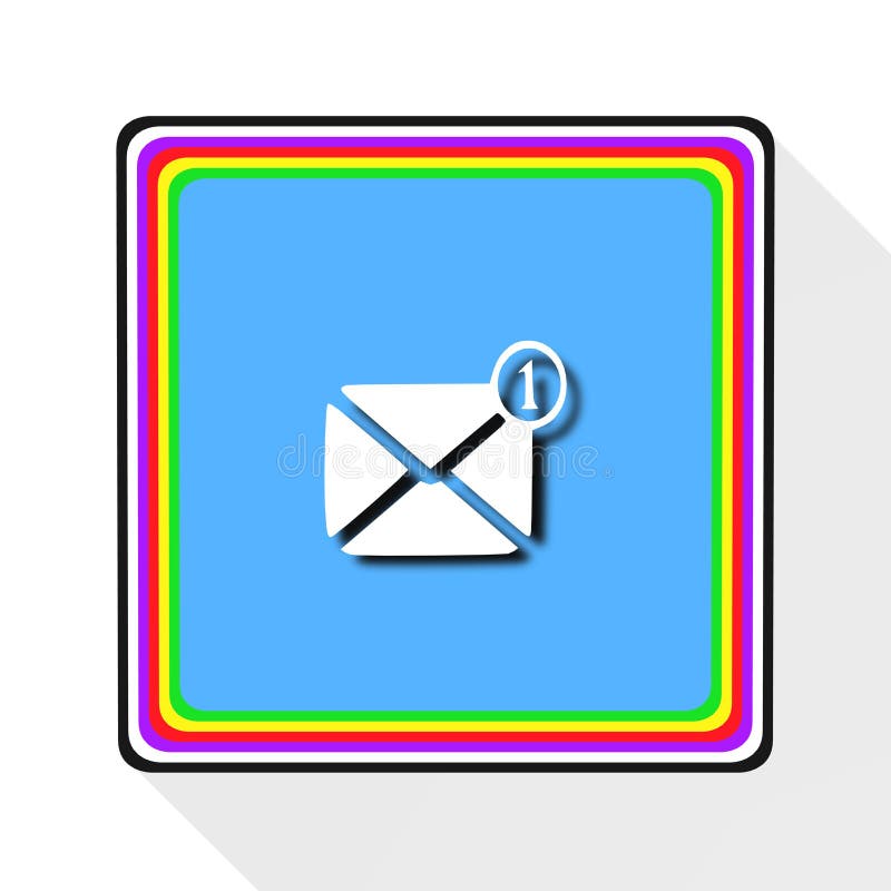 Message icon,sing,illustration vector illustration