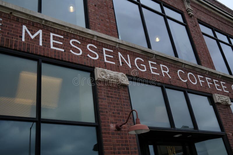 Messenger Coffee Shop Downtown Kansas City, MO Editorial Photo Image
