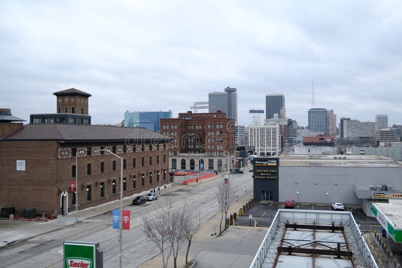 Messenger Coffee Shop Downtown Kansas City, MO Editorial Photography