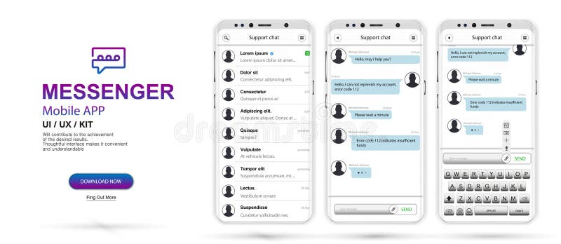 Social network chat