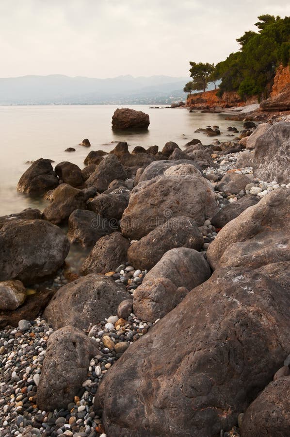 Messinian rocky seascape