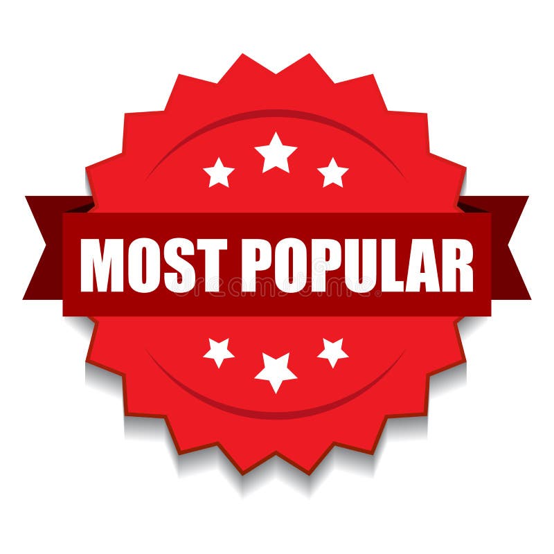 Mest populär stämpelskyddsremsa stock illustrationer Mest populär stämpelskyddsremsa stock illustrationer