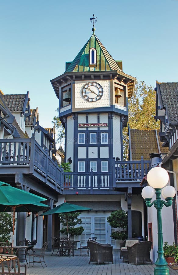 Mesón del valle del vino en Solvang California fotografía de archivo libre de regalías Mesón del valle del vino en Solvang California fotografía de archivo libre de regalías