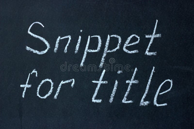 chalk description