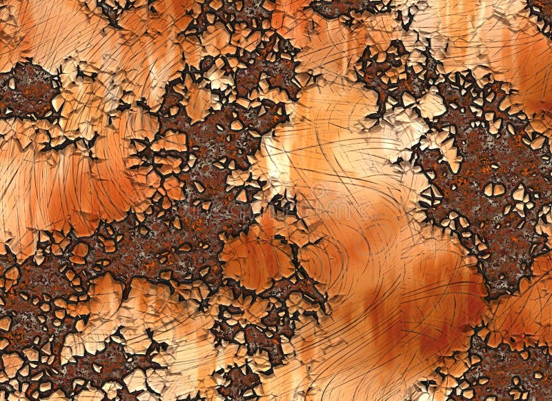 Metalen roesttextuur. geschilderde achtergronden stock fotografie