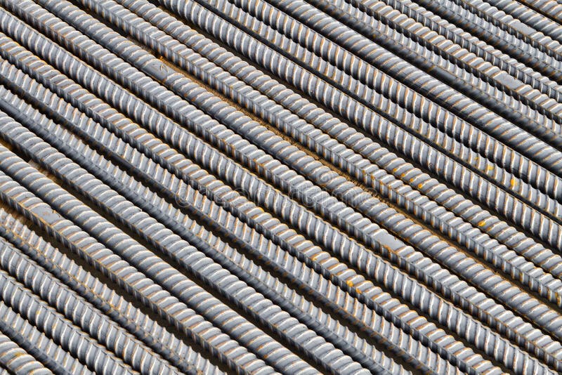 Metal armature rods stock photo. Image of rebar, reinforce 187740350