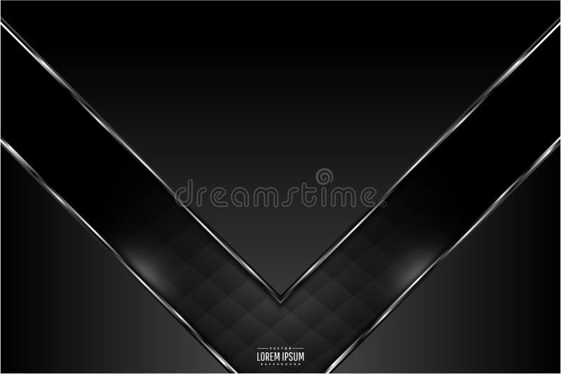 Abstract Background.Luxury of Black and Silver.Layout for Banner ...