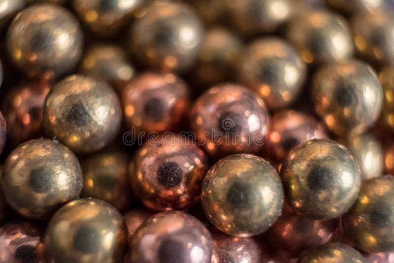 Two Metal Balls On Sloping Surface Stock Photo Image of stability