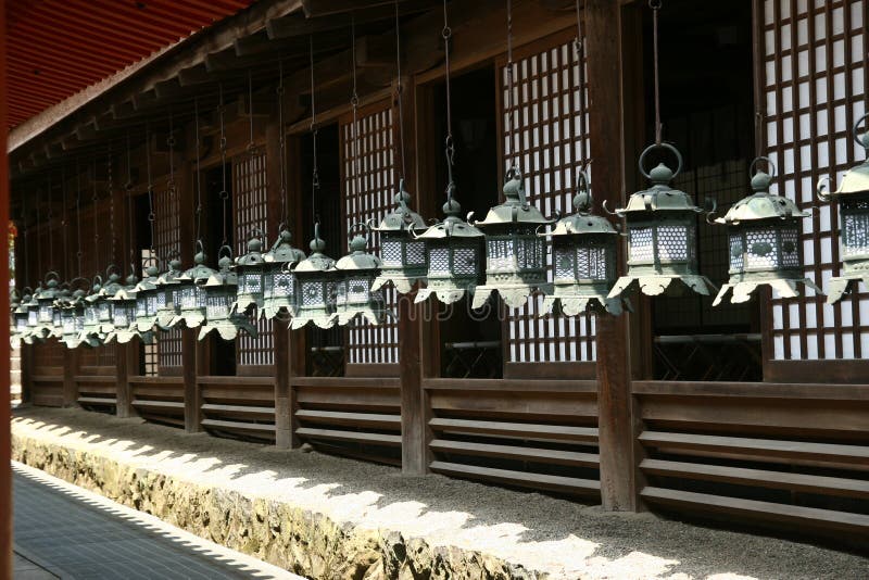 Metal Bells Hanging in the Porch Stock Image Image of religious