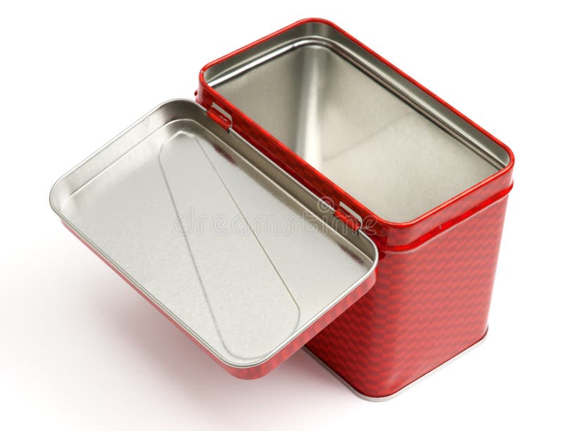 Metal box with lid stock photo. Image of steel, rectangular 22934986