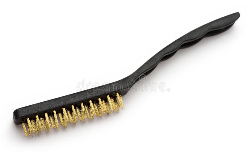 Metal brush stock photo. Image of single, black, mechanic 22969048
