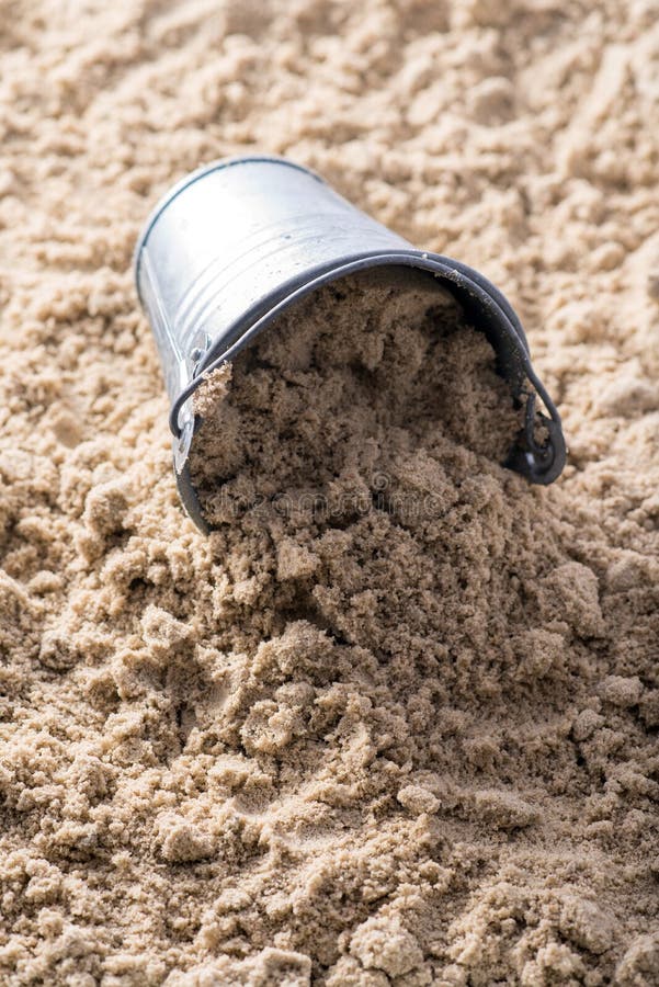 Metal Bucket stock photo. Image of summer, recreation 82092220