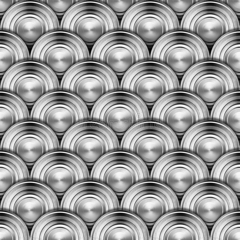 Metal Circles Background