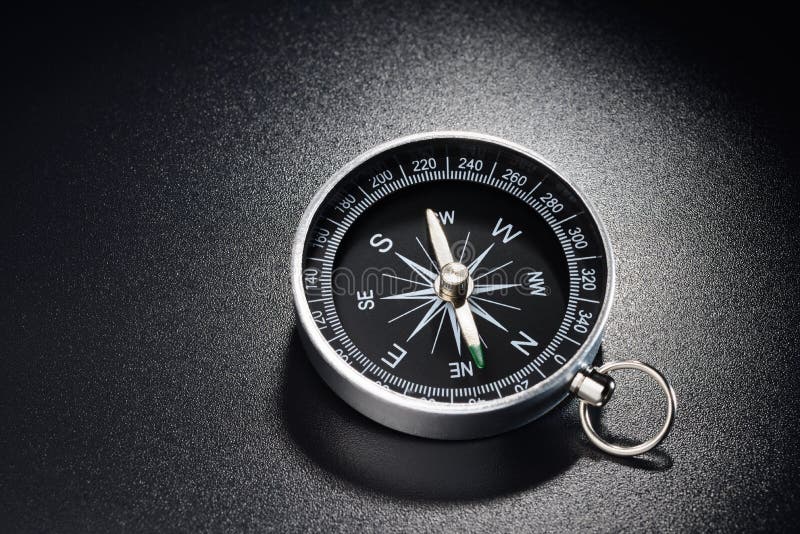 Metal compass stock photo. Image of travel, navigate 88850676