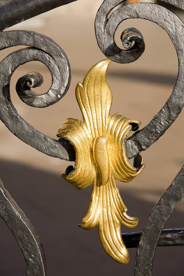 Metal decoration detail