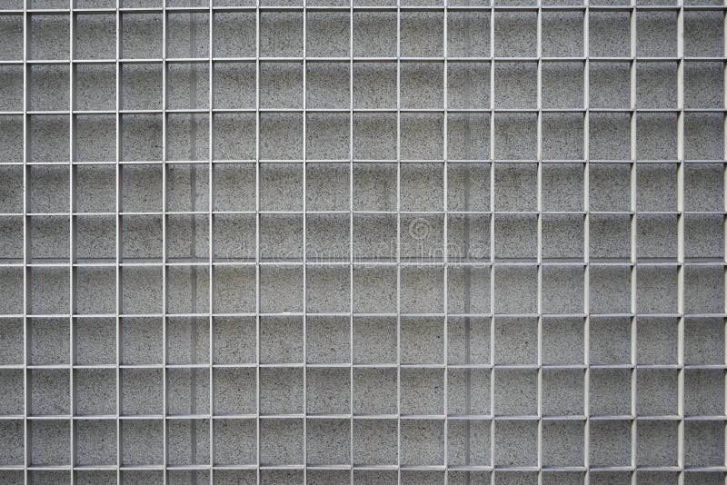 Metal Decorative Grill on the Wall of the House Stock Photo Image of