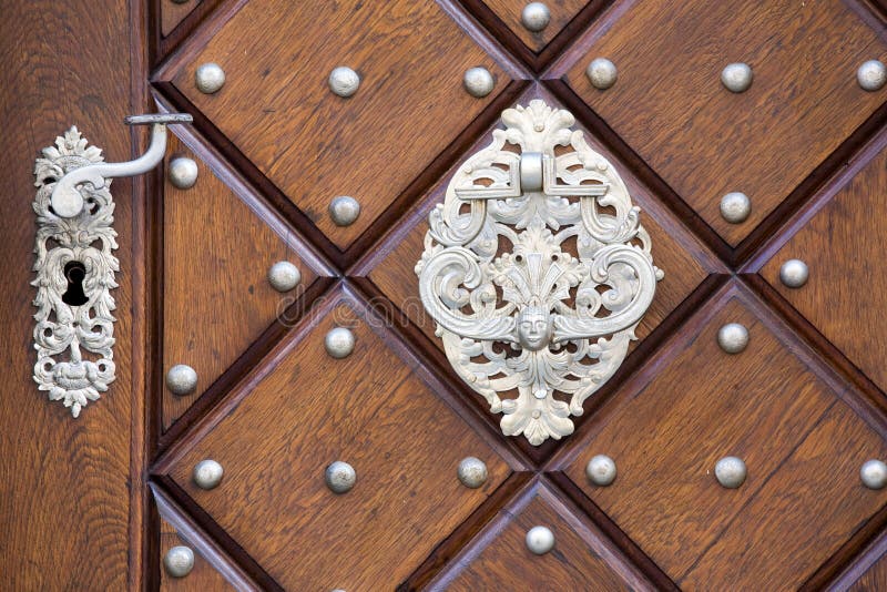 Metal Door Handle Picture. Image 6820424