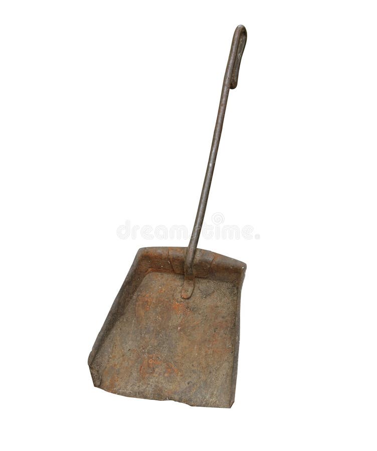 Natural Broom In Metal Dustpan Stock Image Image of metallic, clean