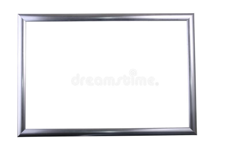 Metal picture frame stock photo. Image of rectangular 8476506