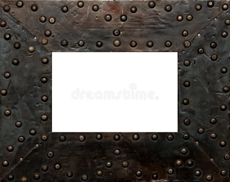 Metal picture frame stock photo. Image of rectangular 8476506