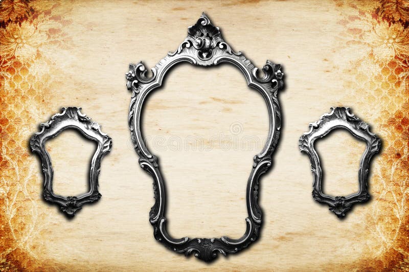 Metal frames stock photo. Image of museum, antique, decorative 16538872