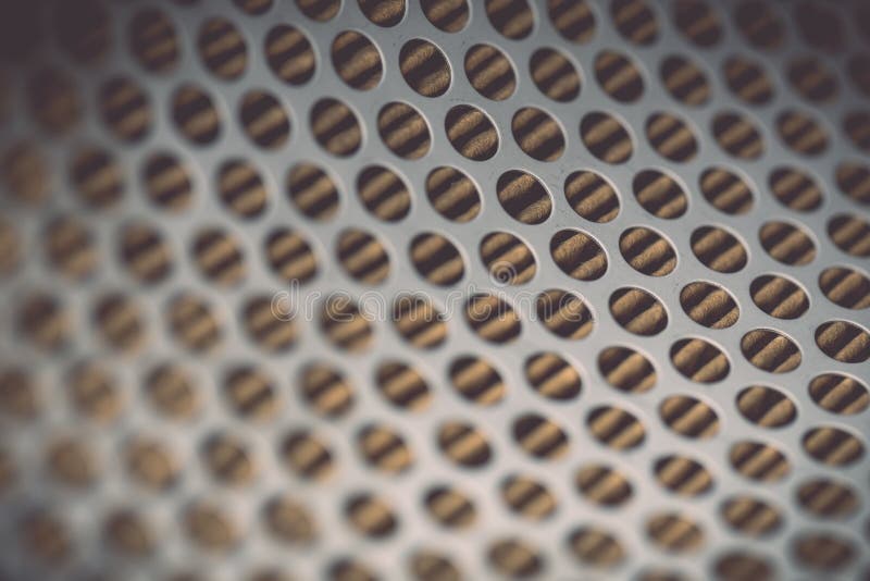 Metal Grid of Car Air Filter for Background Stock Image Image of