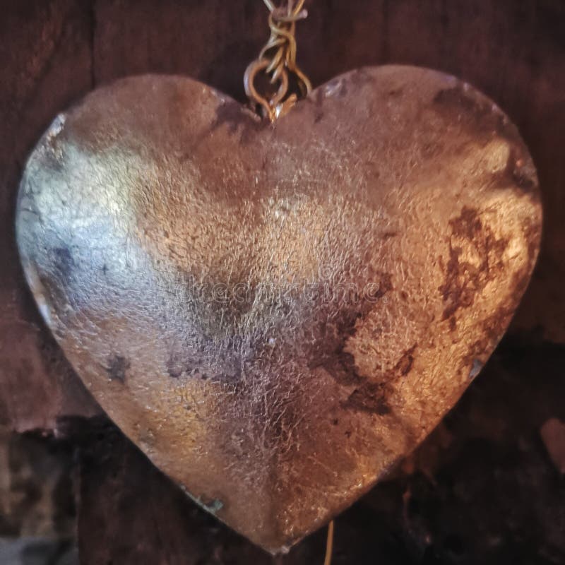 Metal heart stock image. Image of wire, heart, wooden 142800483