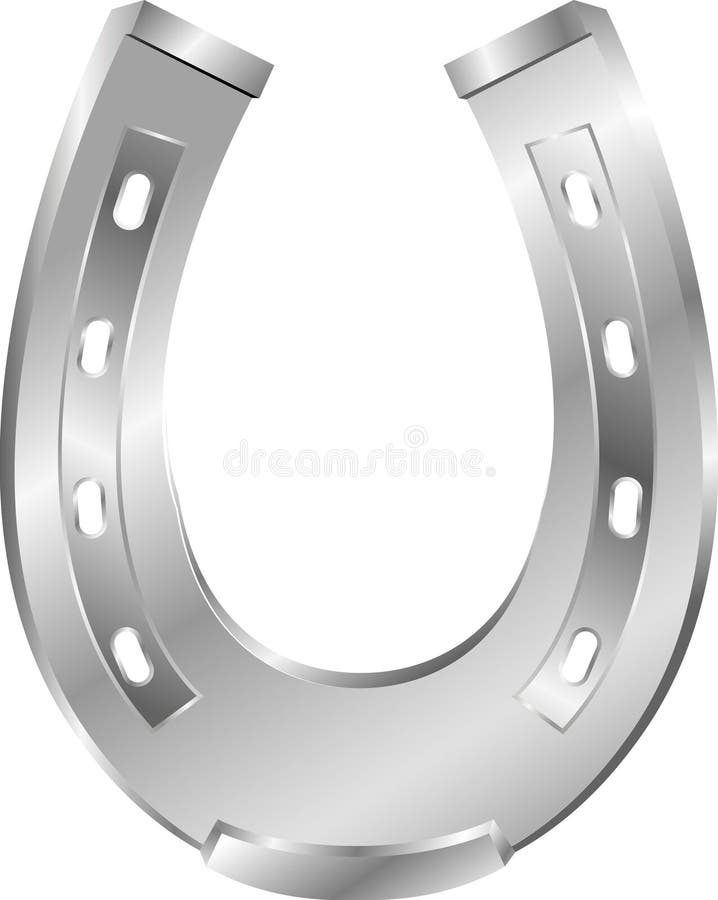 Horseshoe stock vector. Illustration of fashioned, symbol 7284119