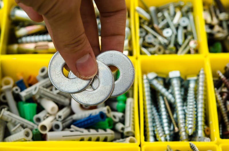 Metal le joint à disposition de fond des outils images stock Metal le joint à disposition de fond des outils images stock
