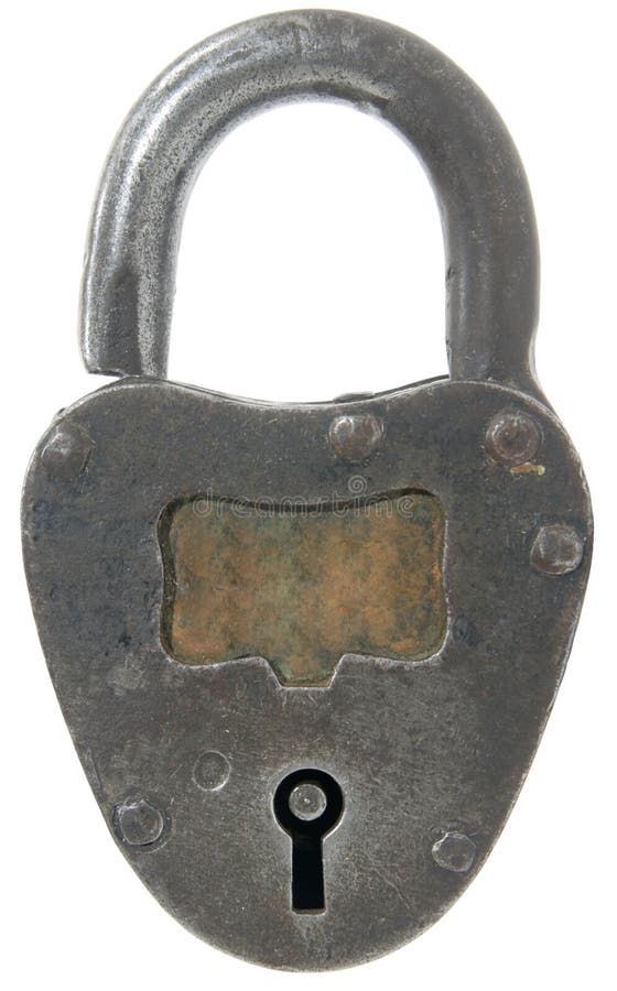 Metal lock royalty free stock photos